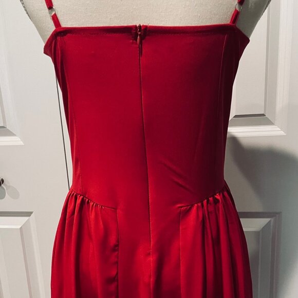 Red Bustier Sundress - Picture 9 of 9